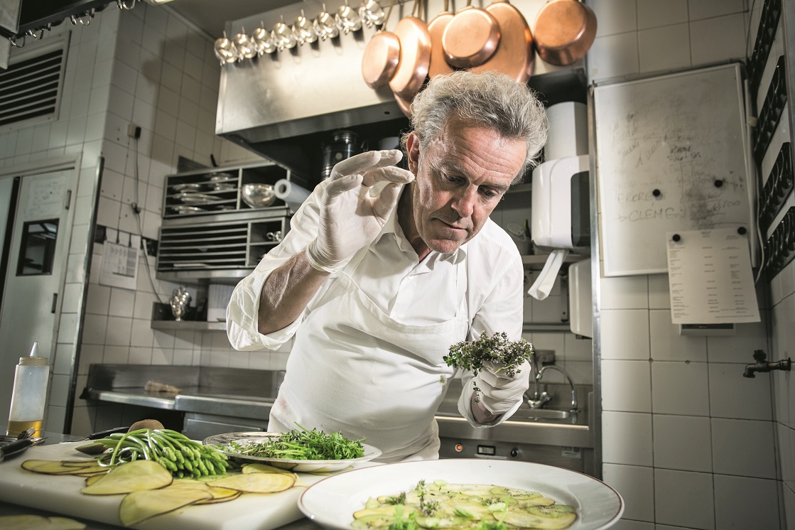 Alain Passard, chef etoilé, restaurant l’Arpege