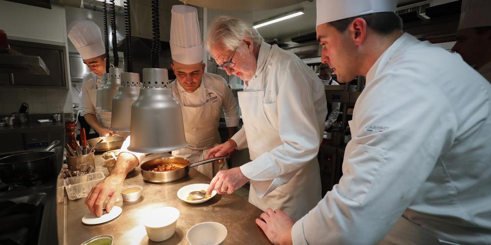 Le chef Pierre Gagnaire au Gaya de Chatelaillon