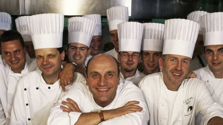 Cuisine et brigade Bernard Loiseau